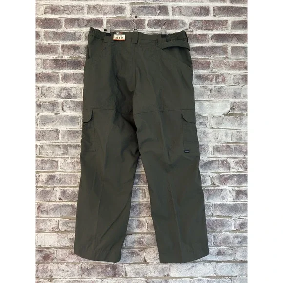 5.11 Tactical Mens Size 38x32 Army Green Canvas Cargo Pants Security Guard NEW - Picture 6 of 9